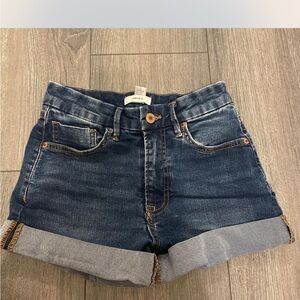 Denim Blue Jean Shorts